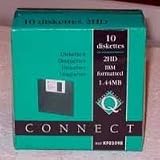 Q CONNECT 3.5 DISKETTE FORMATTED PK30 [ STAT KF02098 ]