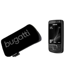 BUGATTI Luxus Tasche Neopren Case f�r Handy Nokia 6600i slide