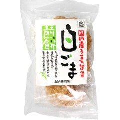 〔ムソー〕白ごま煎餅（18枚入）　8セット【32675】 [ヘルスケア&ケア用品]