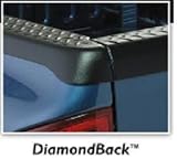 Bushwacker 59002 Truck Bed Accessories - Bed Rail Caps Diamond Plate Matte Black Dura-Flex Dodge Pair
