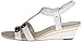 AK Anne Klein Women's Narelle Leather Wedge Sandal