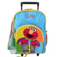 Sesame Street Elmo Jr. Rolling Backpack
