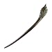CrystalMood Handmade Carved Wood Hair Stick Plume 7