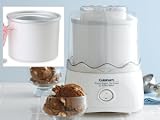 Cuisinart ICE-20 Automatic 1-1/2-Quart Ice-Cream Maker, White