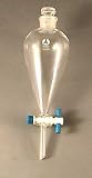 Buy Separatory Funnel 500ml with PTFE Stopcocks by Science, Art and More