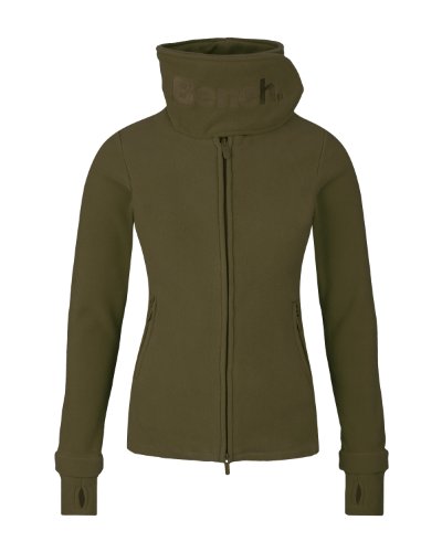 Bench Damen Fleecejacke Funnel Neck - E, beech, XL, BLEA0021E_KH023