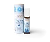Aura Cacia Organic Chakra Balancing Roll-On, Expressive Throat, 0.31 fluid ounce