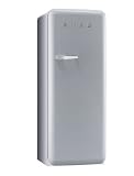 Smeg FAB28RX1 Standk&uuml;hlschrank / A++ / 248 L / Silber / mit integriertem Gefrierteil / Rechtsanschlag