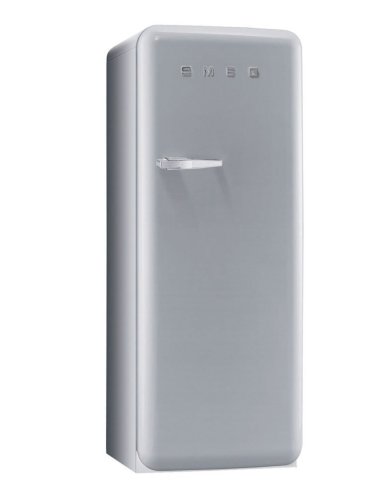 Smeg FAB28RX1 Standk&uuml;hlschrank / A++ / 248 L / Silber / mit integriertem Gefrierteil / Rechtsanschlag