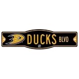 Anaheim Ducks Official 4"x17" Street Sign