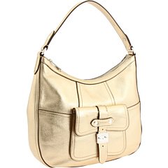 LAUREN by Ralph Lauren Governor's Lodge Zip Hobo (Champagne)