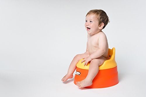 Comfy toilet potty training set 3 IN 1 Toilet potty training seat potty urinal for both girls and boys. Yellow Orange