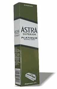 100 Astra Superior Premium Platinum Double Edge Safety Razor Blades