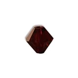 Swarovski Crystal - Bicone garnet 6mm (Sold in packs of 10)