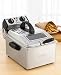 Search : Waring Pro DF250B 1800-Watt Deep Fryer, Brushed Stainless