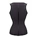 FeelinGirl Women's Latex Underbust Training Cincher Workout Waist Trainer Corset