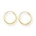 14k EndleSterling SilverHoop Earrings