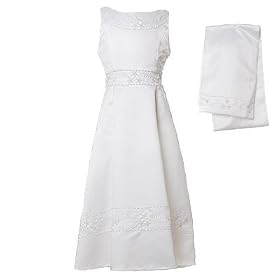 Girls WHITE FIRST COMMUNION Dress SOPHIAS STYLE Boutique Girl 7-14