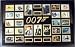 James Bond 007 framed and matted 22x34 with Laser Signatures Sean Connery, Roger Moor...