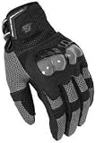 MACH 6.0 MESH GLOVE GY/BK SIZE:LRG