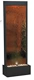 Modern Bronze Mirror Panel Fountain