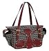 Mia Bossi Diaper Bag Maria In Black Cherry