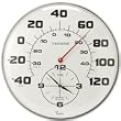 Taylor #162 Thermometer/Clock Combination, 18"