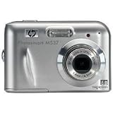HP PhotoSmart M537 - Digital camera - compact - 6.0 Mpix - optical zoom: 3 x - supported memory: SD