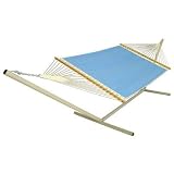 Pawley's Island Large Quilted Duracord Hammock - Pale Blue Jacquard