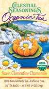 Celestial Seasonings Sweet Clementine Chamomile Organic Herb Tea by Celestial Seasonings