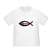 Artsmith, Inc. Toddler T-Shirt US Christian Fish Ichthys