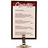 Menu Holder Clip Stand