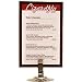 Menu Holder Clip Stand