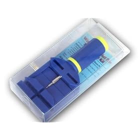 Watch bracelet link pin adjuster, link remover tool