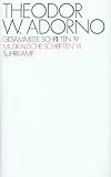 Gesammelte Schriften, Ln, Bd.19, Musikalische Schriften - Theodor W. Adorno, Rolf Tiedemann