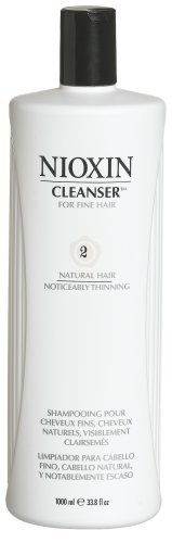 Nioxin System 2 Cleanser Noticeably Thinning , 33.8-Ounce Bottle