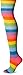 Leg Avenue Women's Neon Rainbow Thigh Highs