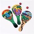 Dinosaur Paddle Balls - Pack of 12