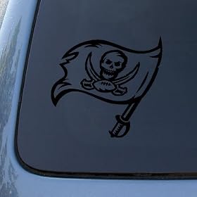 TAMPA BAY BUCCANEERS - Football Team - Vinyl Decal Sticker #A1472 | Vinyl Color: Black