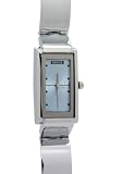 Renos - Montre Femme - Quartz - Acier inoxydable - carr??bracelet cadran en bleu