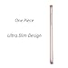Galaxy S7 Edge Case, Imikoko™ Rose Gold Luxury Hybrid Beauty Crystal Rhinestone with Gold Sparkle Glitter PC Hard Diamond Case Cover for Samsung Galaxy S7 Edge (Rose Gold) (Rose Gold)