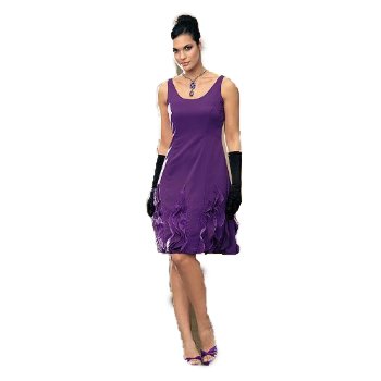 Zauberhaftes Cocktailkleid Lila NEU (353)