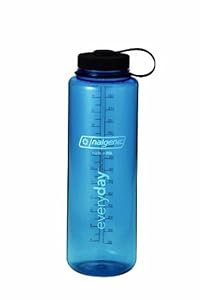 Nalgene 48-Ounce Silo Tritan Wide Mouth Water Bottle (Blue)