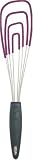 Chef'n Kitchzen Flat Silicone Whisk Eggplant