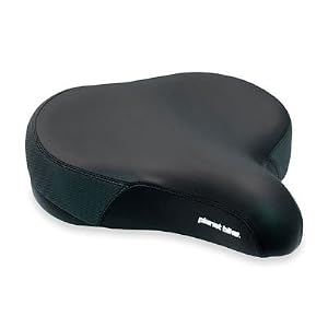 Planet Bike 5017 Comfort Tractor Unisex Saddle with Elastomer Springs