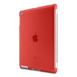 Belkin Snap Shield for New Apple iPad 3rd Generation, HD, 1080P, WiFi, 4G LTE, AT & T, Verizon (Red)