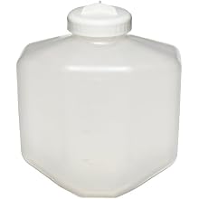 Nalgene 3120-2006 Polypropylene Copolymer 2L Bio Bottle with Polypropylene Screw Closure/Silicone Gasket (Case of 6)