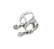 Rico Ligature, Tenor Sax for Metal Link Mouthpieces, Nickel Plated