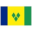 St. Vincent and the Grenadines 3ft x 5ft Nylon Flag