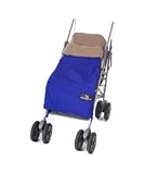 Brooks Pond Classic Buggy Blanket Blue/Taupe